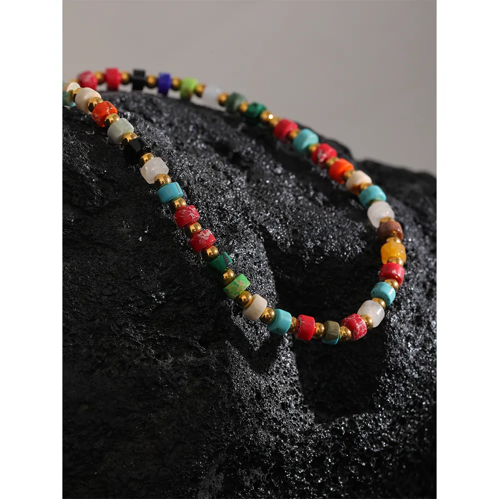Chance for Growth - Chakra Necklace with a mix of Gemstones - Image 4