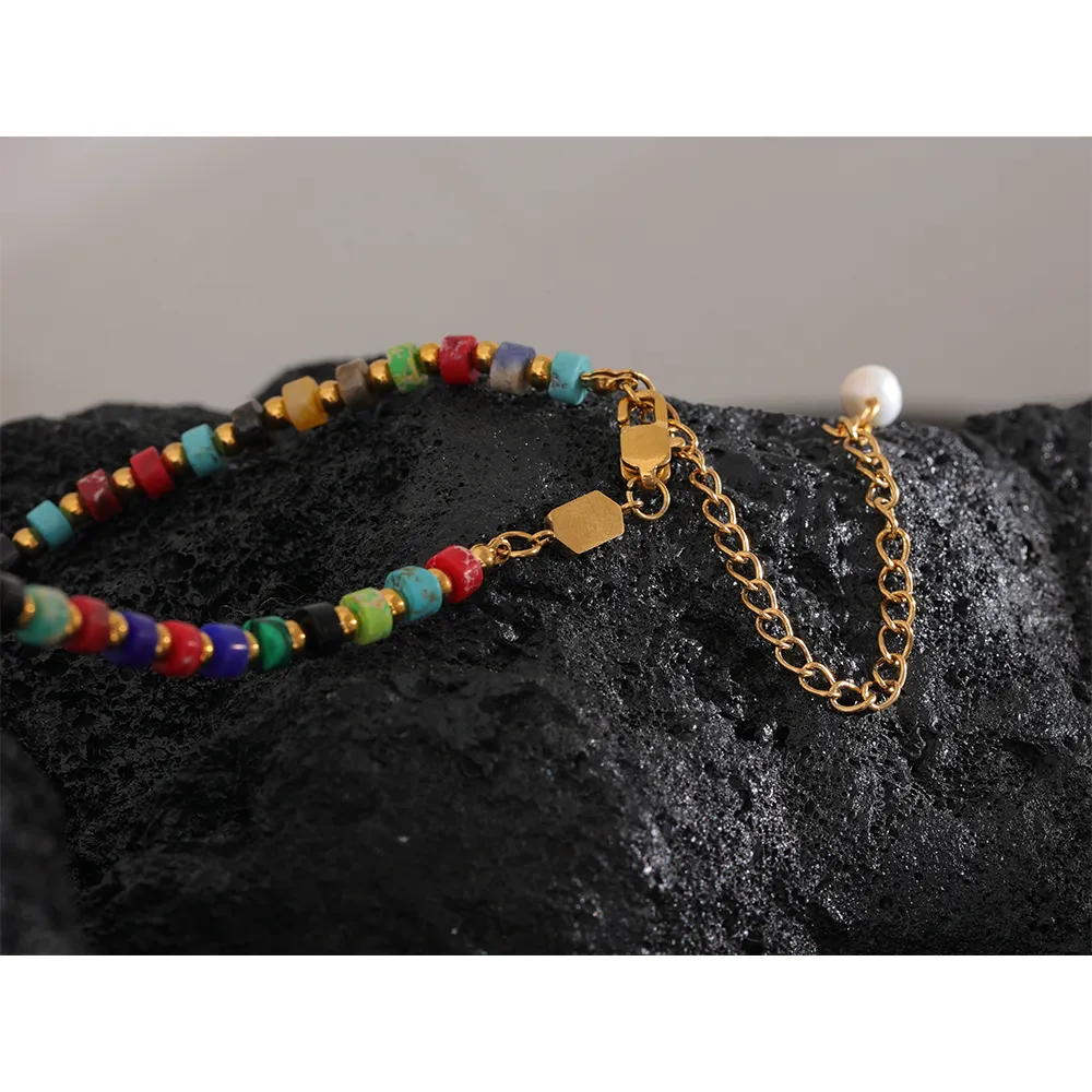Chance for Growth - Chakra Necklace with a mix of Gemstones - Image 6