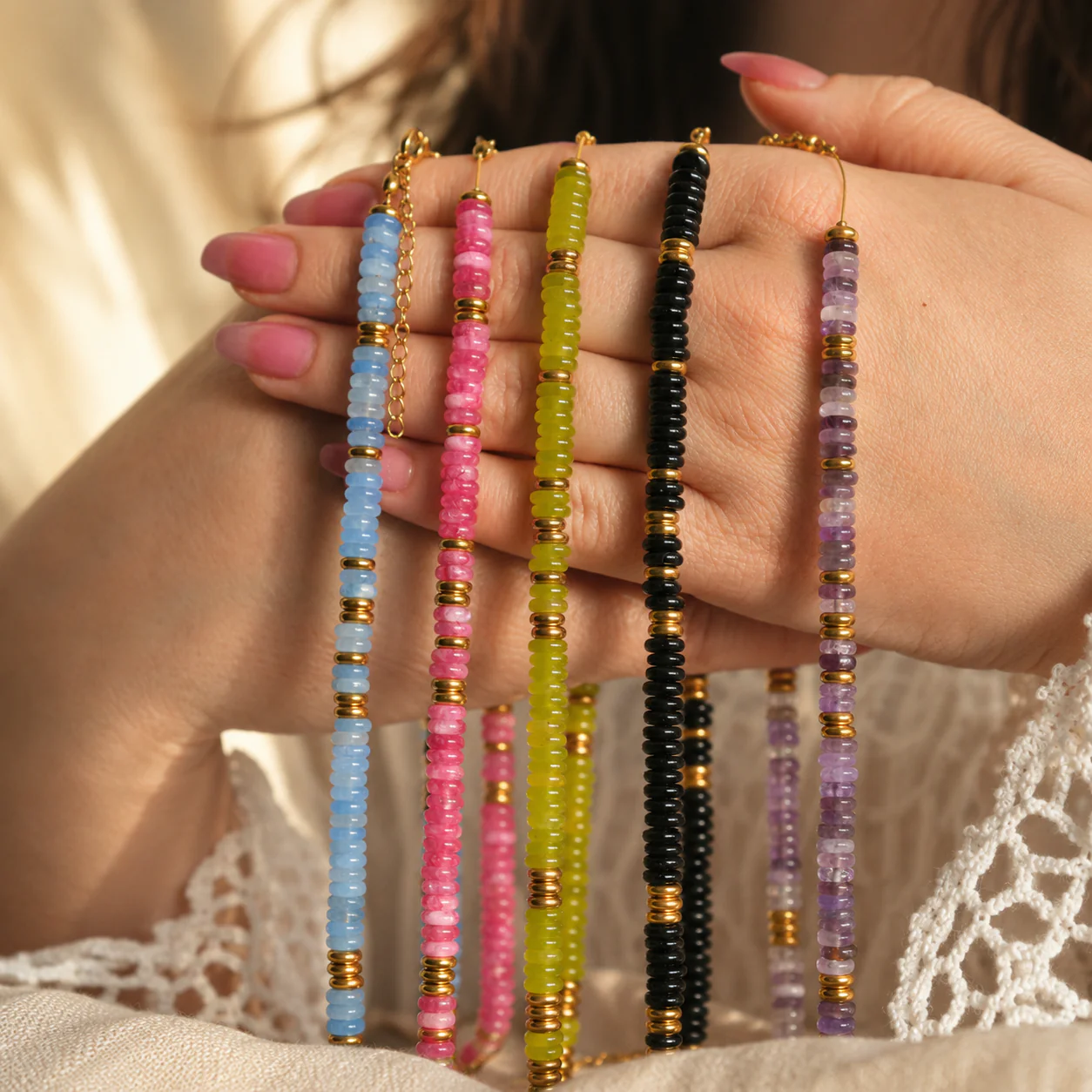 Core Collection - Black Agate Necklace - Image 3