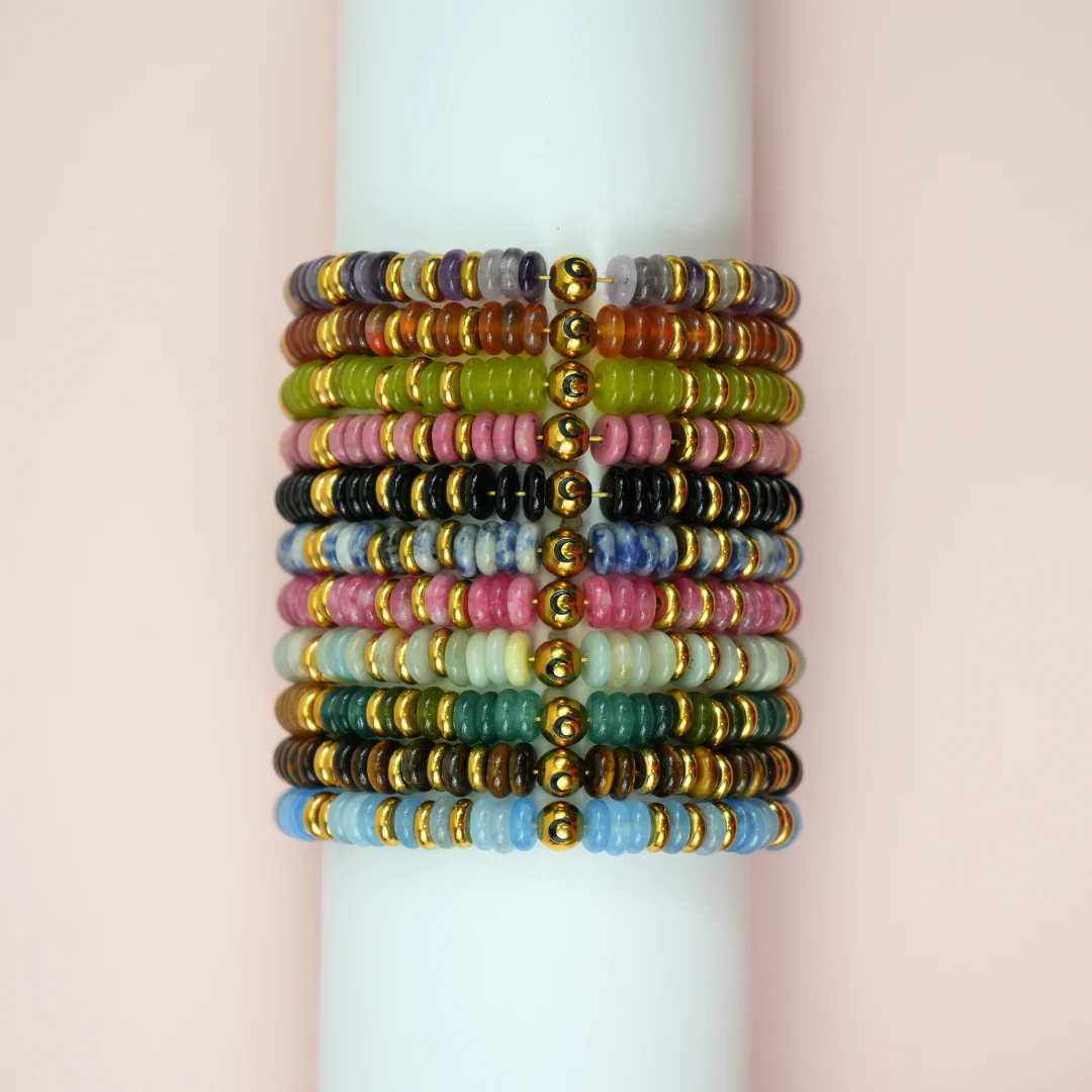 Core Collection - Strawberry Quartz Bracelet - Image 3