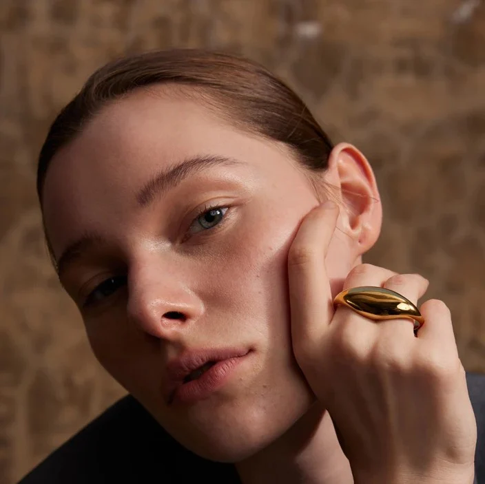 Duality – Double Band Statement Ring - Image 2