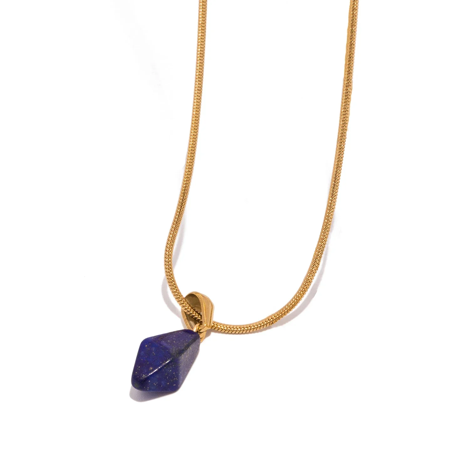 Emotions - Natural Geometric Gemstone Necklace - Image 4