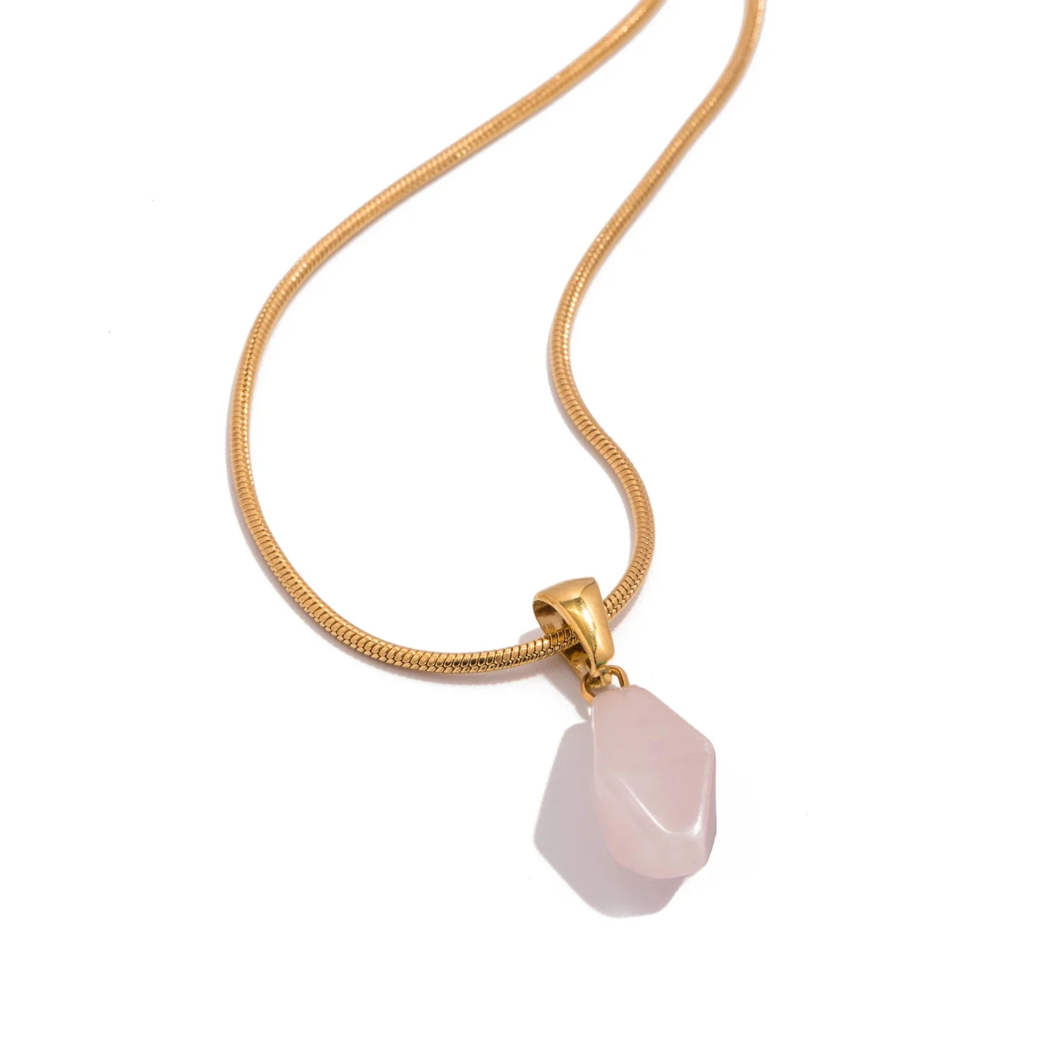 Emotions - Natural Geometric Gemstone Necklace - Image 5