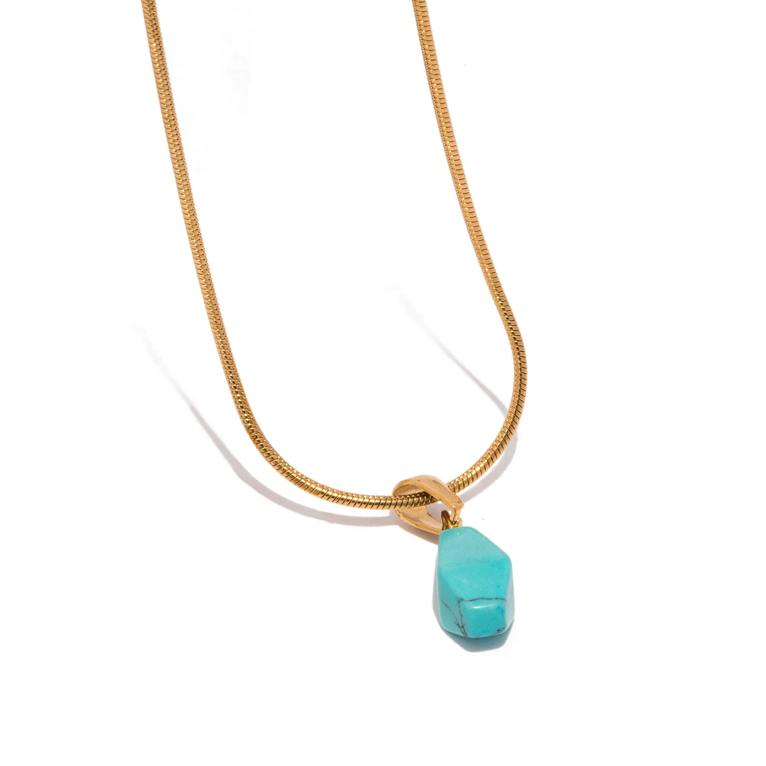 Emotions - Natural Geometric Gemstone Necklace - Image 6