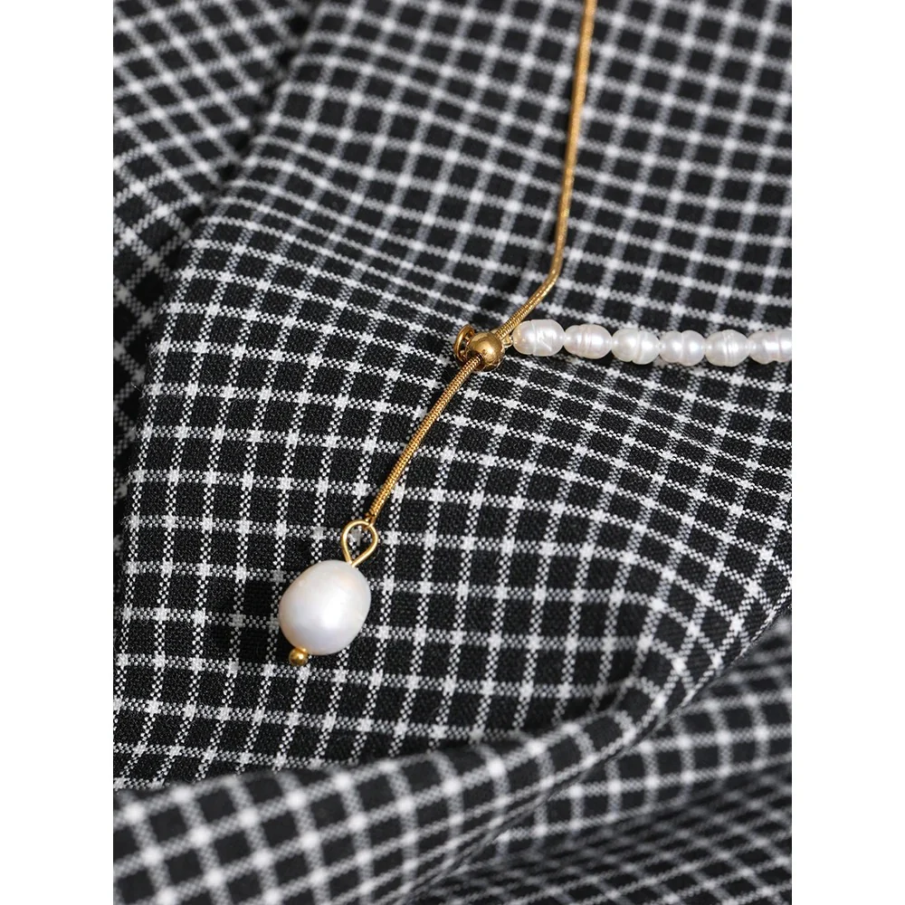 Free and harmony - Necklace with Natural Pearls - Image 2