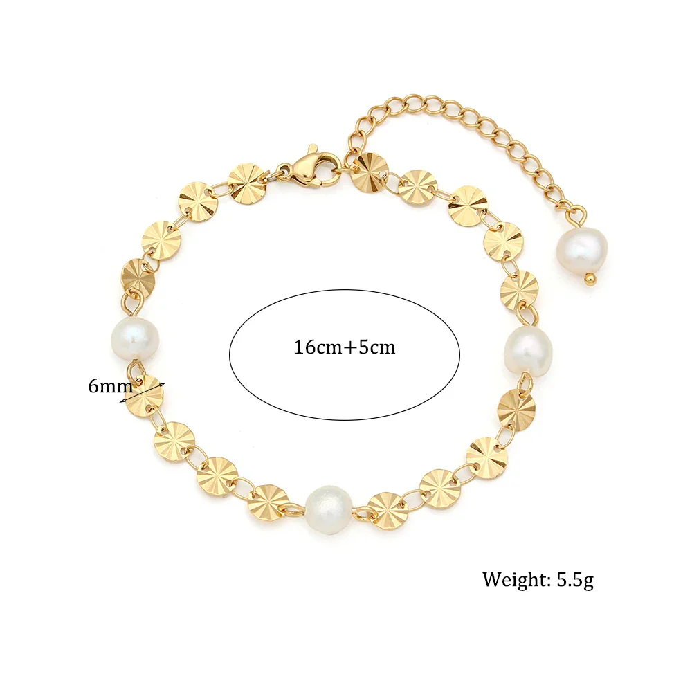 Kindness and Compassion - 18k Bracelet with Pearls - Image 4