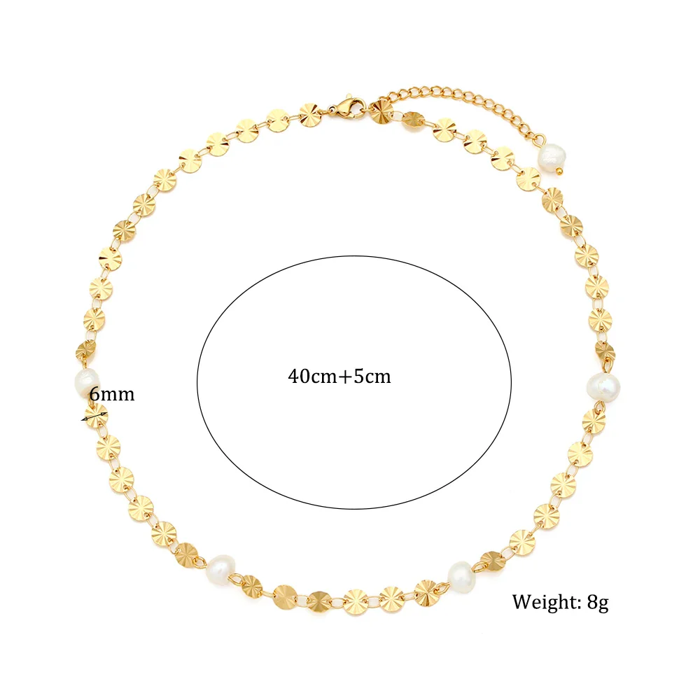 Kindness and Compassion - 18k Necklace with Pearls - Image 4