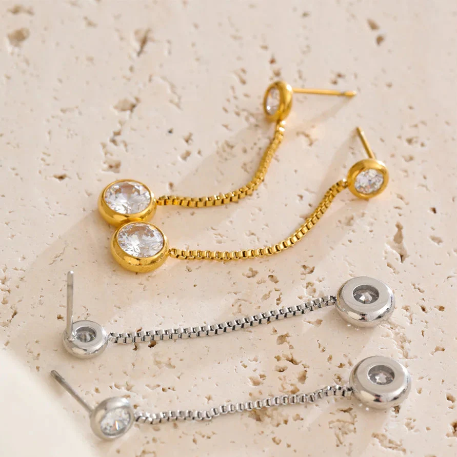 Lumière Cascade Earrings - Image 3
