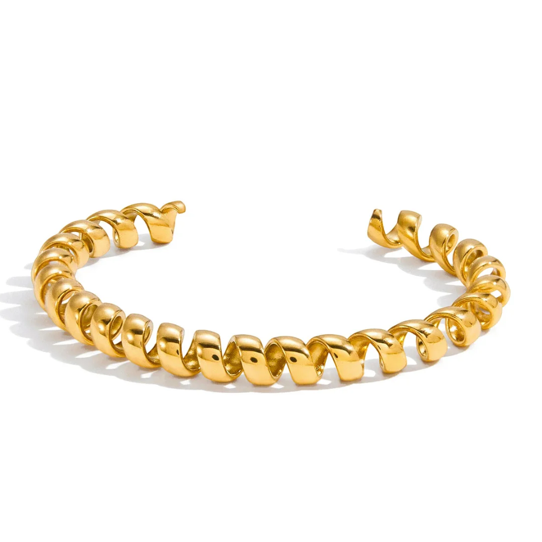 Ripple Cuff Bracelet