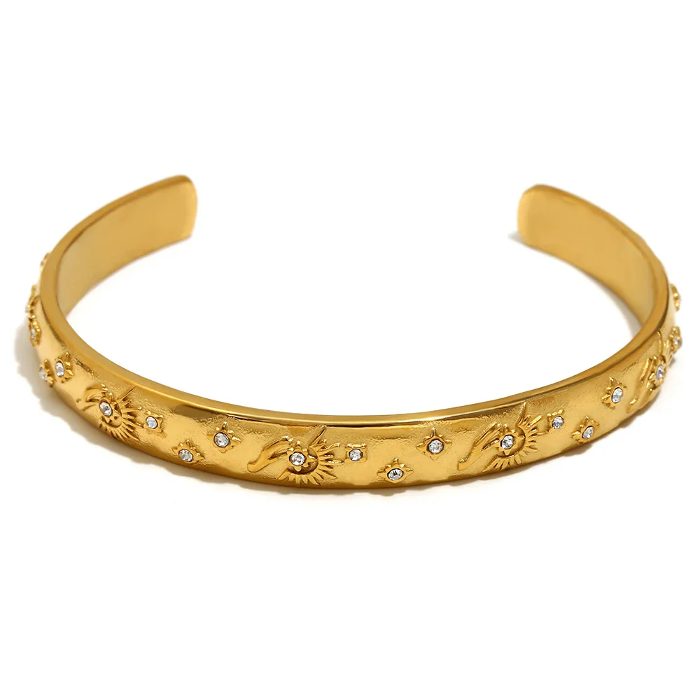 Tarot Card Cuff Bracelet Gold | Silver - Image 10