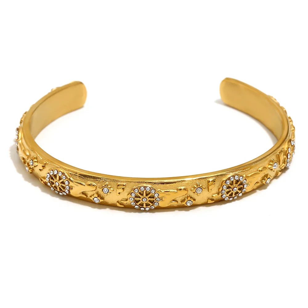 Tarot Card Cuff Bracelet Gold | Silver - Image 12