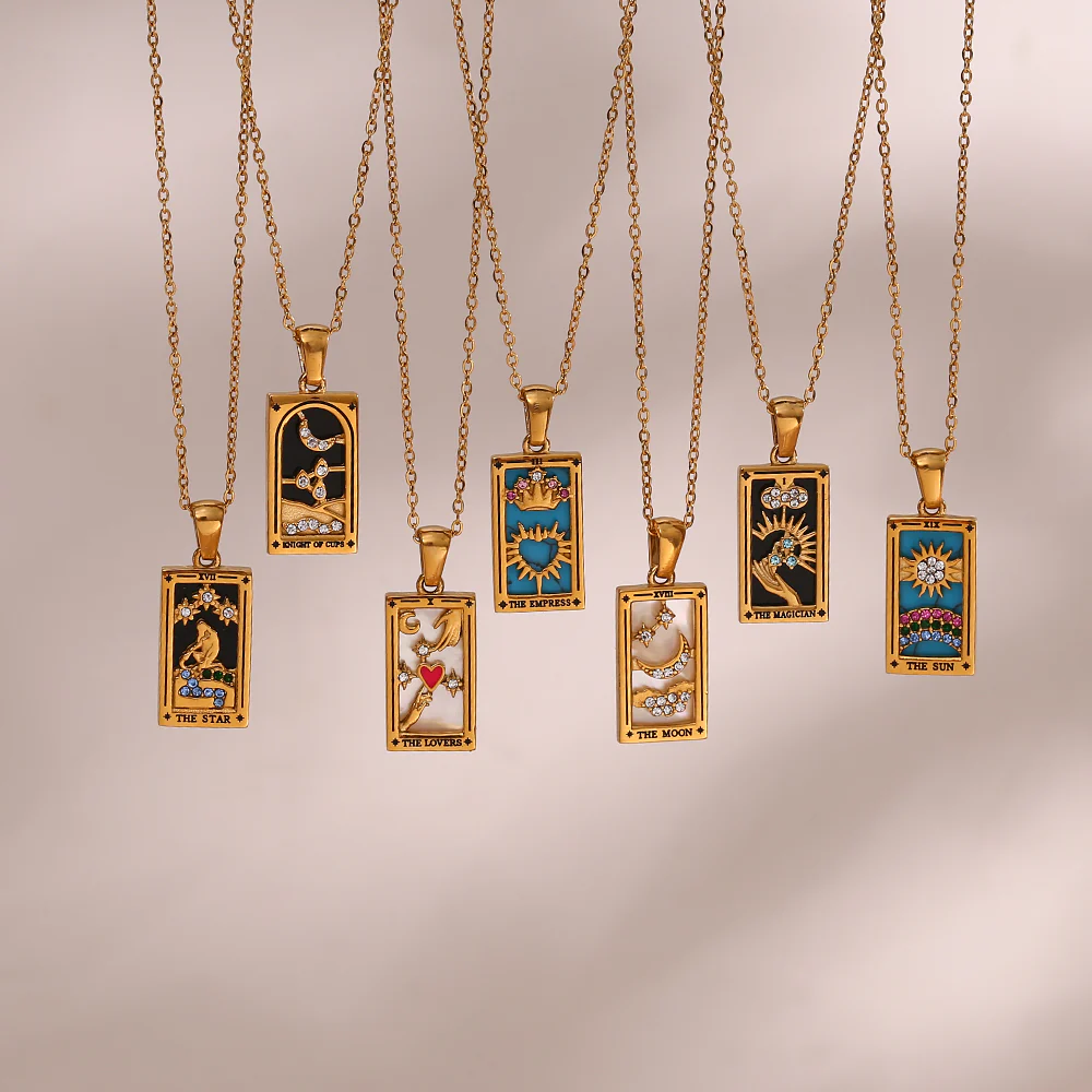 The Star - Tarot Card Necklace - Image 4