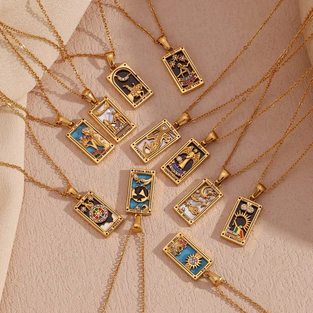 The Sun - Tarot Card Necklace - Image 3